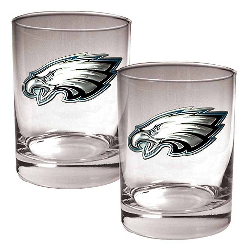 Philadelphia Eagles 2-pc. Rocks Glass Set