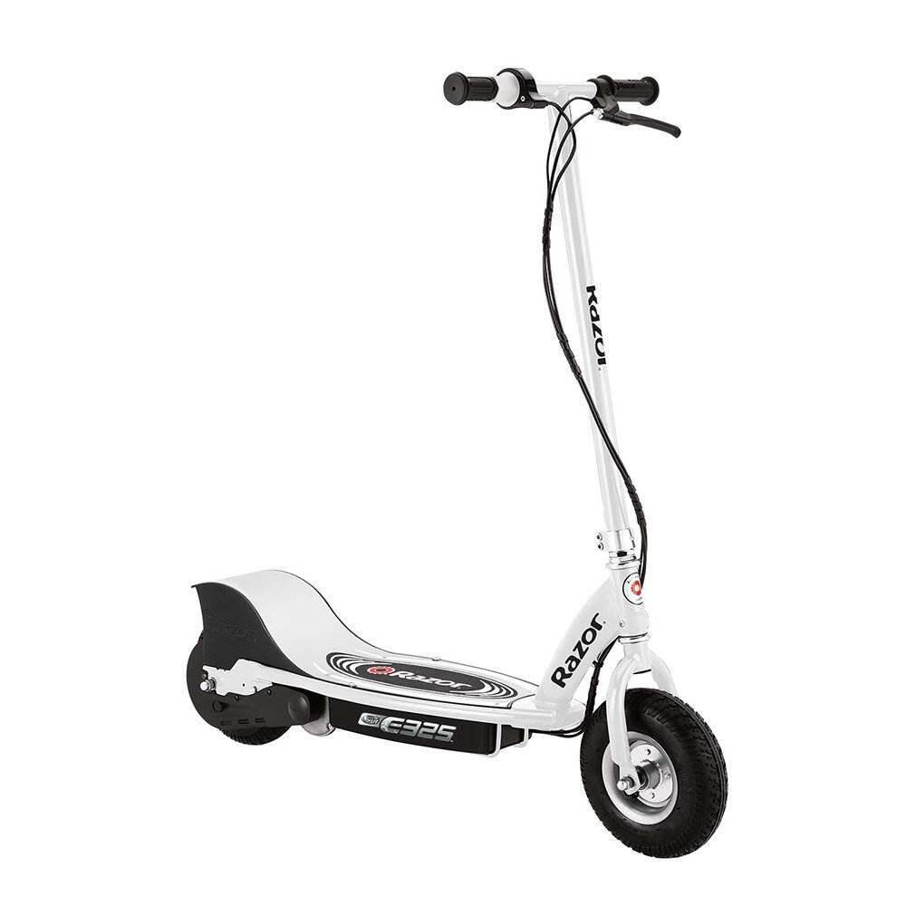 Razor E325 Adult Electric 24-Volt Ride-On Scooter White Silver and Navy (3-Pack) 13116310 + 13116312 + 13116341