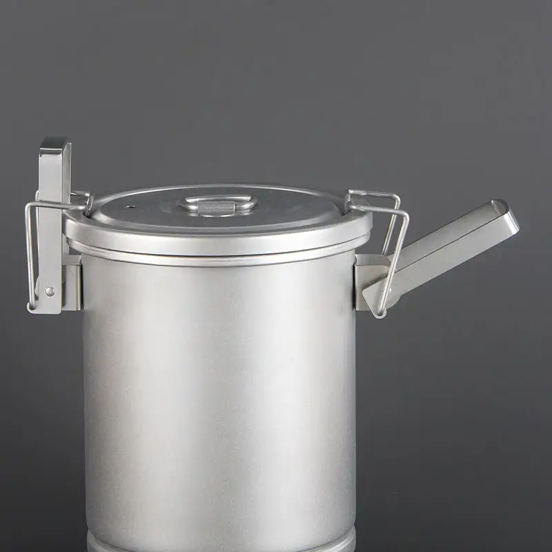 Outdoor Picnic Camping Portable Cooker Durable 304 Stainless Steel Multifunctional Cooking Pot Set