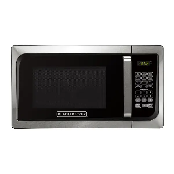 Black + Decker 0.9 cu ft 900-Watt Countertop Microwave