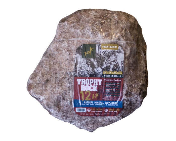 Trophy Rock All-Natural Mineral Lick， 12 lb.