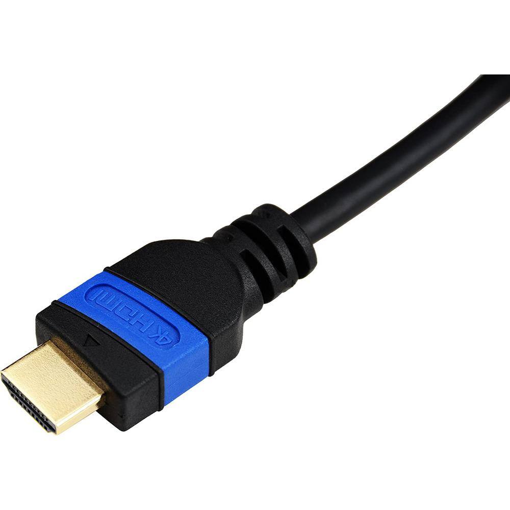 NTW 3 ft. Ultra HD PURE 4K High Speed 18 Gbps HDMI Cable With Ethernet Offers 4X the Clarity of High-Definition 1080p NHDMI2P-003