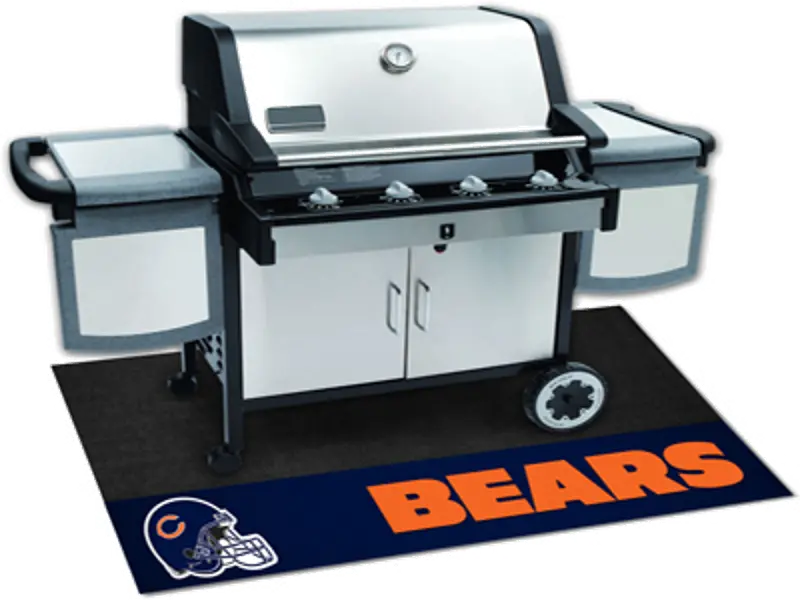 2 x 4 X-Small Chicago Bears Grill Mat