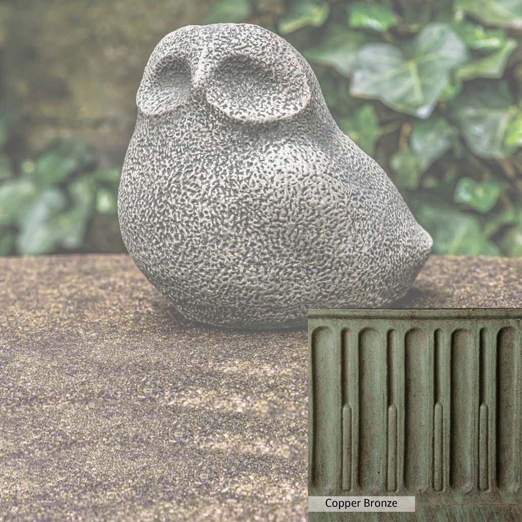 Campania International Stone Owl Statue