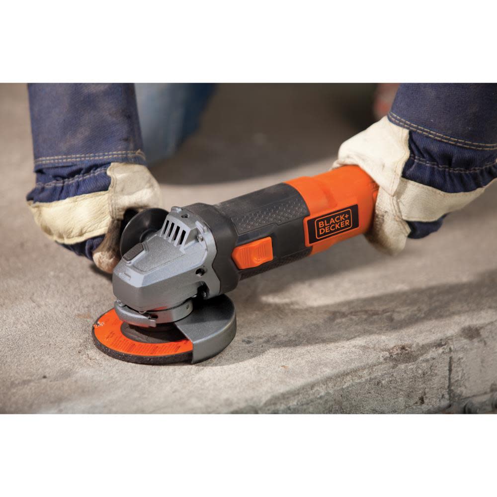 Black and Decker Angle Grinder 4 1/2 6.5Amp 120V ;