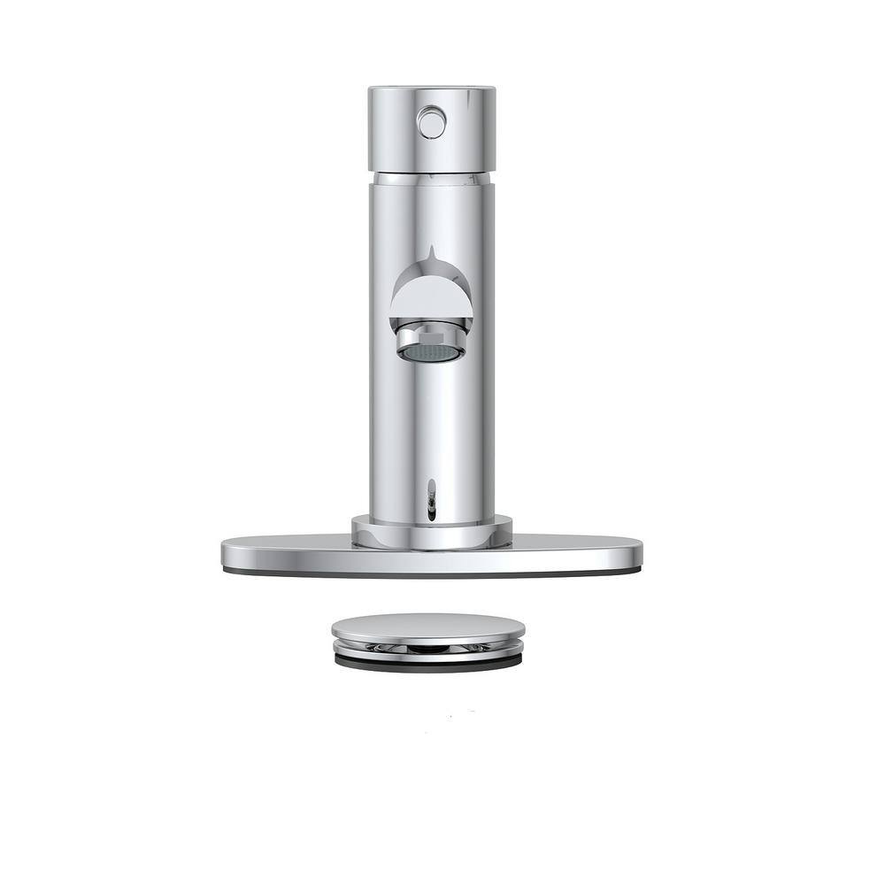 PRIVATE BRAND UNBRANDED Cartway Single-Handle Single Hole Bathroom Faucet in Chrome 501134CL