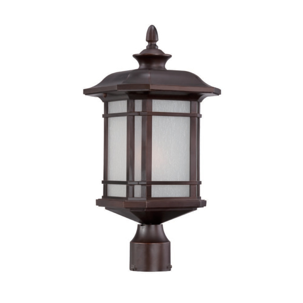 Somerset 1 Light Architectural Bronze Post Mount Light   Traditional   Post Lights   by Lights Online  Houzz