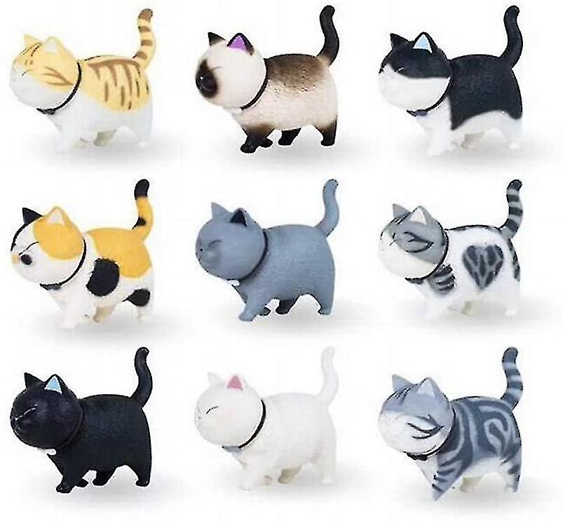 9 Pack Cat Refrigerator Magnets，for Refrigerator Kitchen Decor