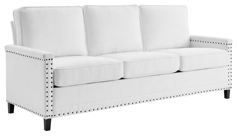 Ashton Upholstered Fabric Sofa   Transitional   Sofas   by Modway  Houzz