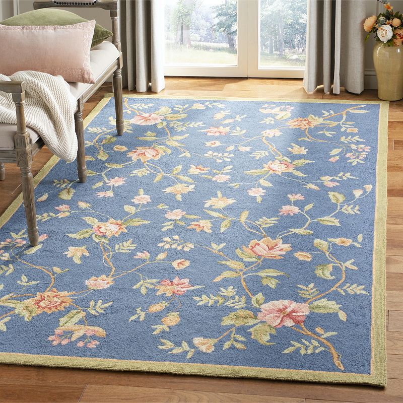 Safavieh Chelsea Floral Leaves Framed Wool Rug - 2'6'' x 4'