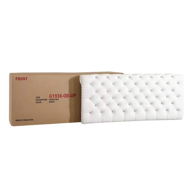 Maxx Tufted Upholstered Queen Panel Bed