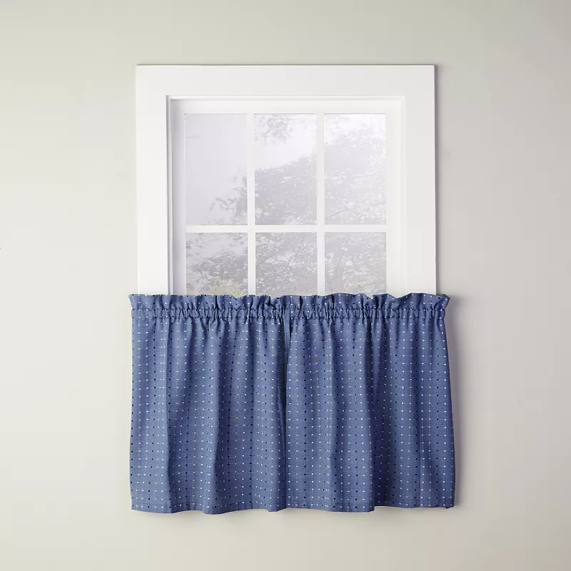 SKL Home Hopscotch Set of 2 Window Curtain Tiers