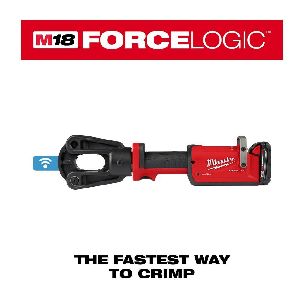 Milwaukee M18 FORCE LOGIC 12T Latched Linear Crimper Kit 2878-22 from Milwaukee