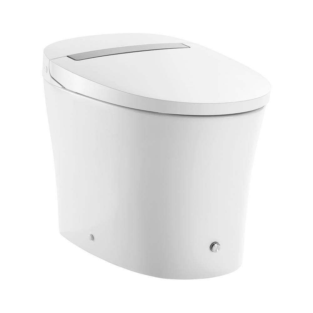 Swiss Madison Hugo Intelligent Tankless Elongated Toilet Touchless Vortex Dual-Flush 1.11.6 gpf SM-ST040