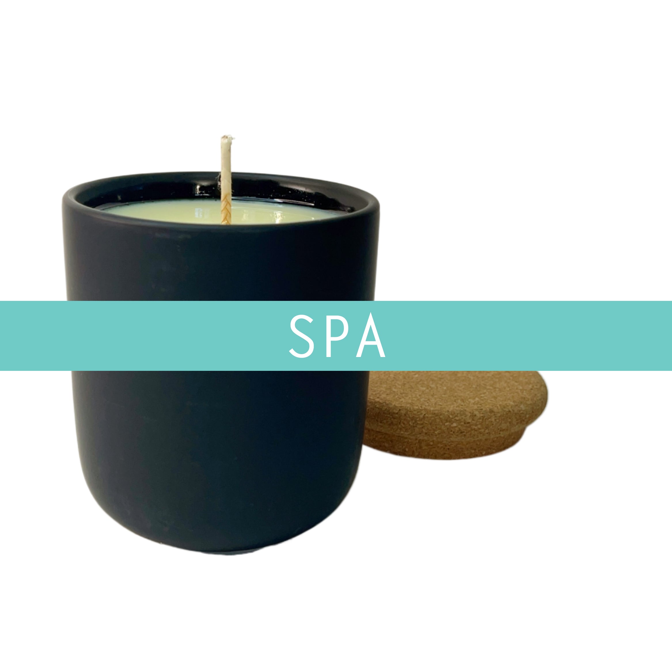 angelo:HOME Ceramic Scented Candle (spa scent options)