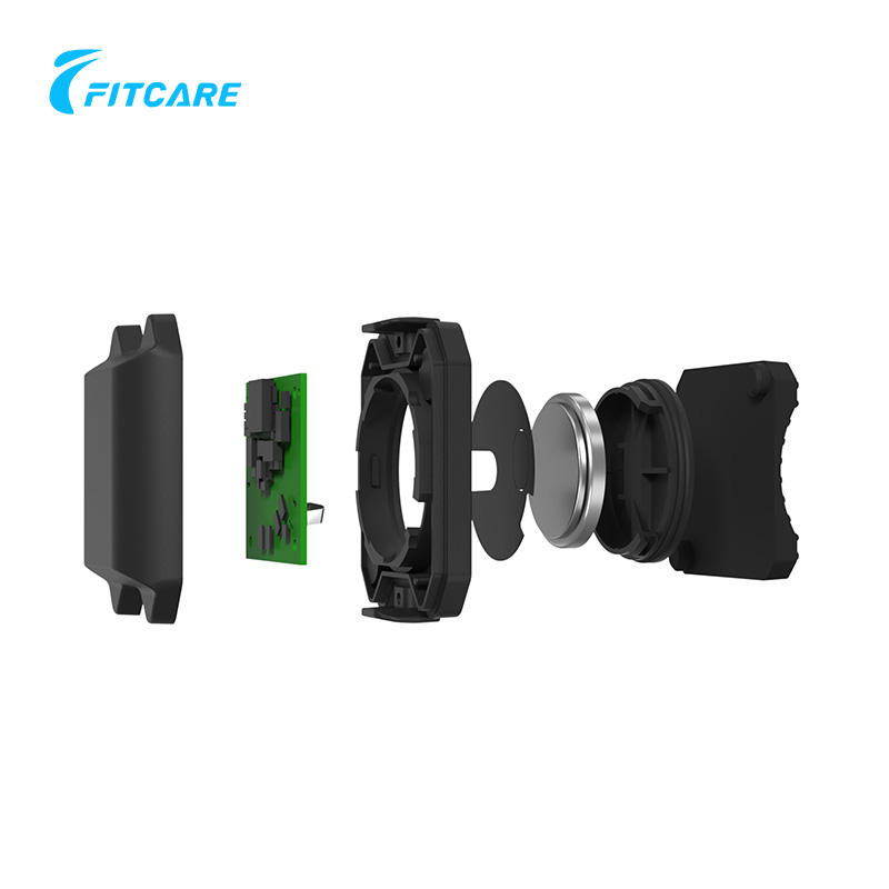 Fitcare OEM Wholesale Bluetooth  ANT Bike Speed Cadence 2 in 1 Sensor Speedometer Bicycle Speed Sensor for Bike Trainer Compute