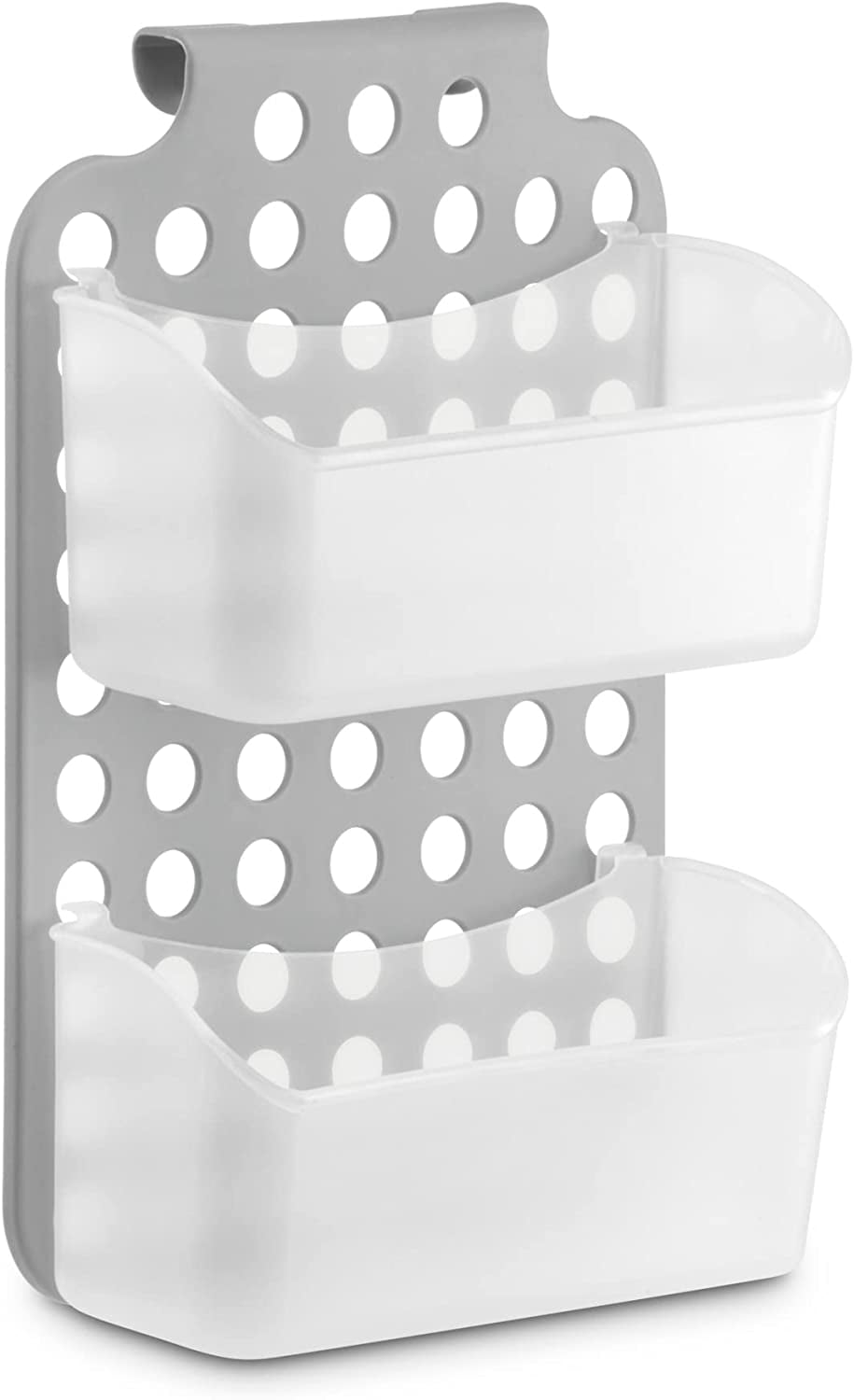 DecorRack Adjustable Hanging Storage, 2 Bins Over Cabinet Door Organizer