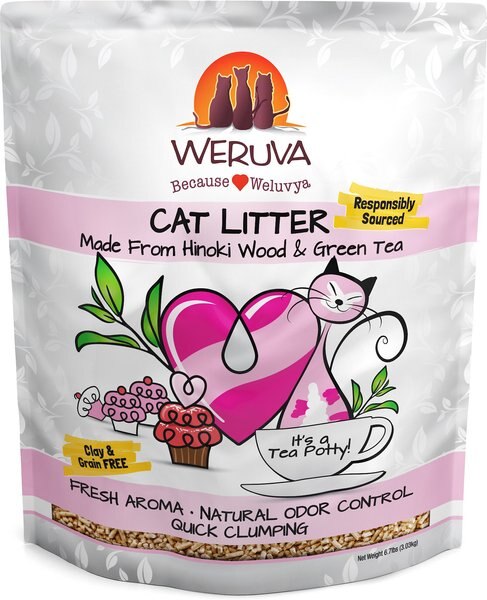 Weruva Classic Fresh Scented Clumping Wood Cat Litter