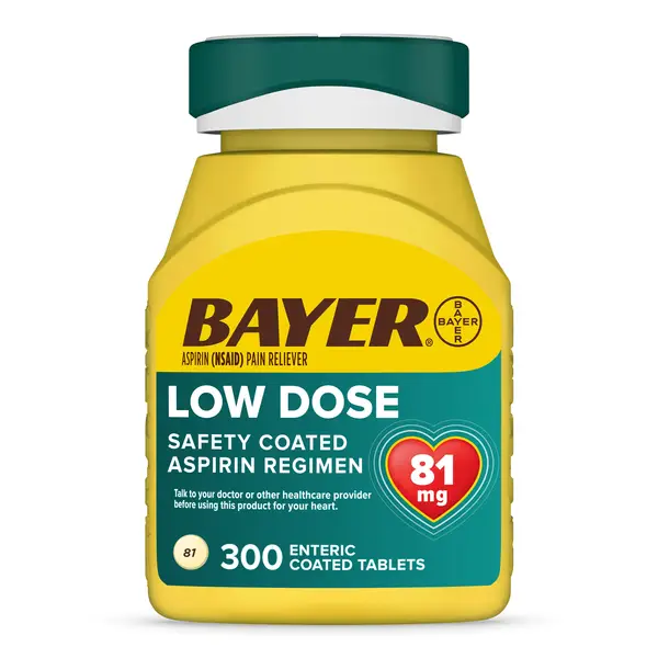 Bayer 81mg Low Dose Aspirin