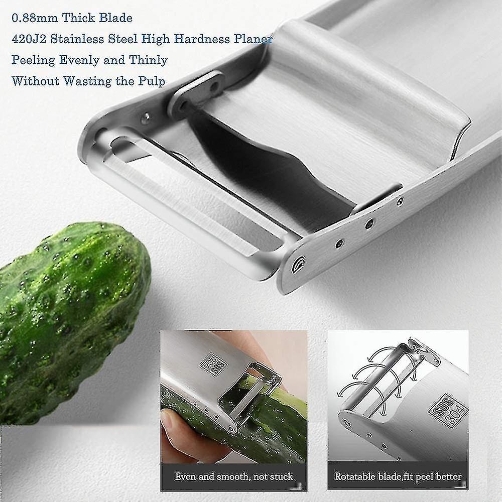 Vegetable Peeler For Kitchen Stainless Steel Peeler Knife Apple Potato Veggie Fruit Peeler Y-peeler