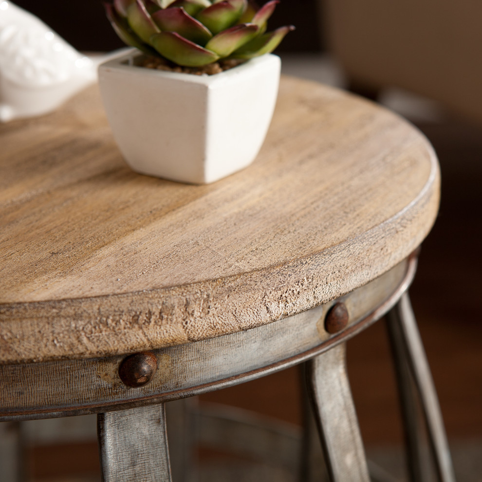 Melora Accent Table   Farmhouse   Side Tables And End Tables   by SEI  Houzz