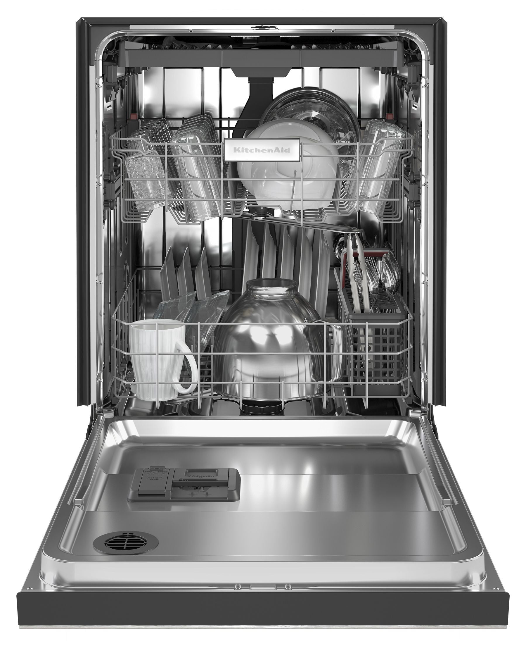 Kitchenaid KDFE204KPS 39 Dba Dishwasher In Printshield™ Finish With Third Level Utensil Rack - Stainless Steel With Printshield™ Finish