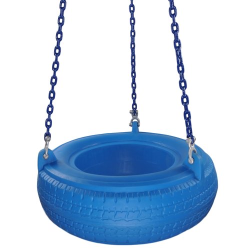 Swing Set Stuff Inc. Plastic Tire Swing with Coated Chain (Pink)