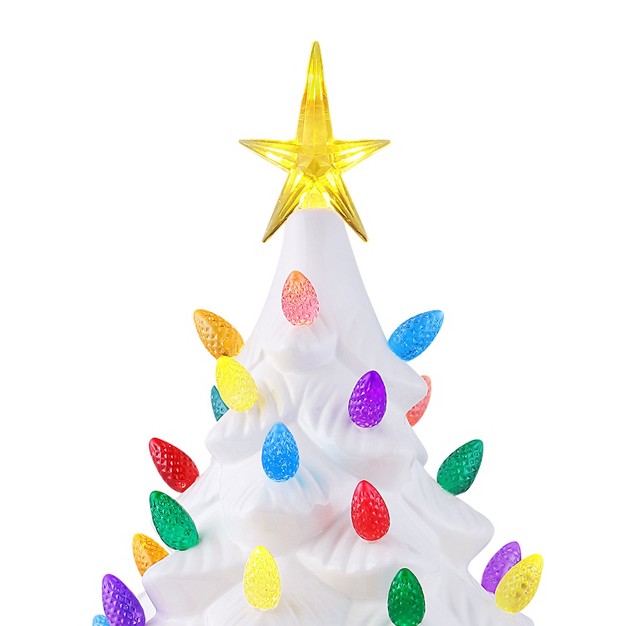 Mr Christmas Large Nostalgic Ceramic Led Christmas Tree