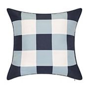 Edie@Home Outdoor Gingham Decorative Throw Pillow