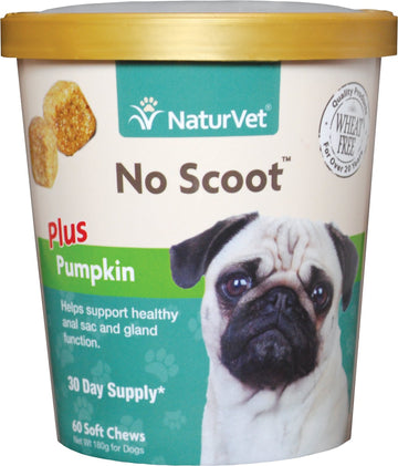 NaturVet No Scoot Dog Soft Chews 60ct andndash; Pet Empire and Supplies