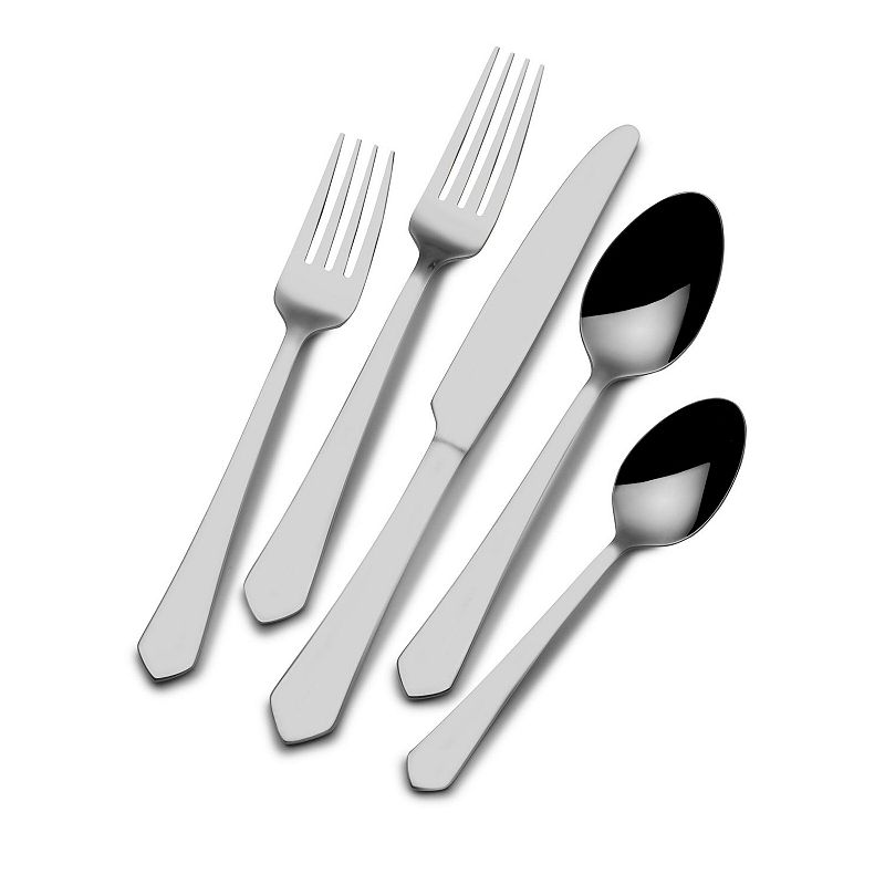 Gourmet Basics 53-pc. Stainless Steel Almond Flatware Set