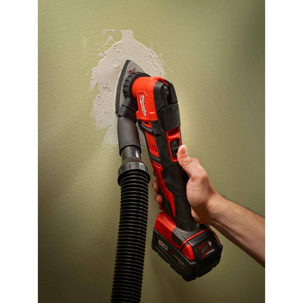 MW M18 18V Lithium-Ion Cordless Oscillating Multi-Tool with Random Orbit Sander 2626-20-2648-20