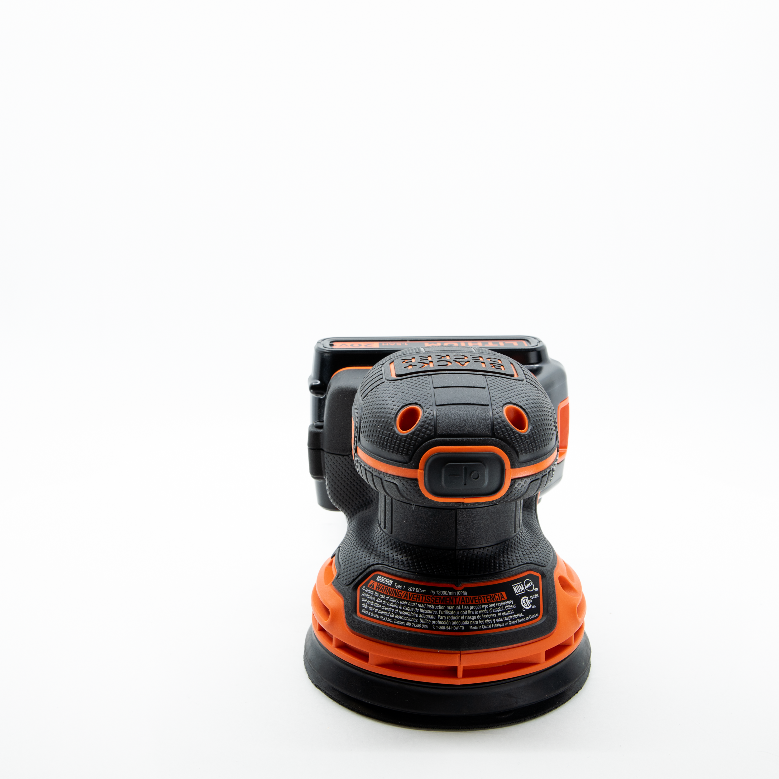 20V MAX* Random Orbital Sander, Cordless