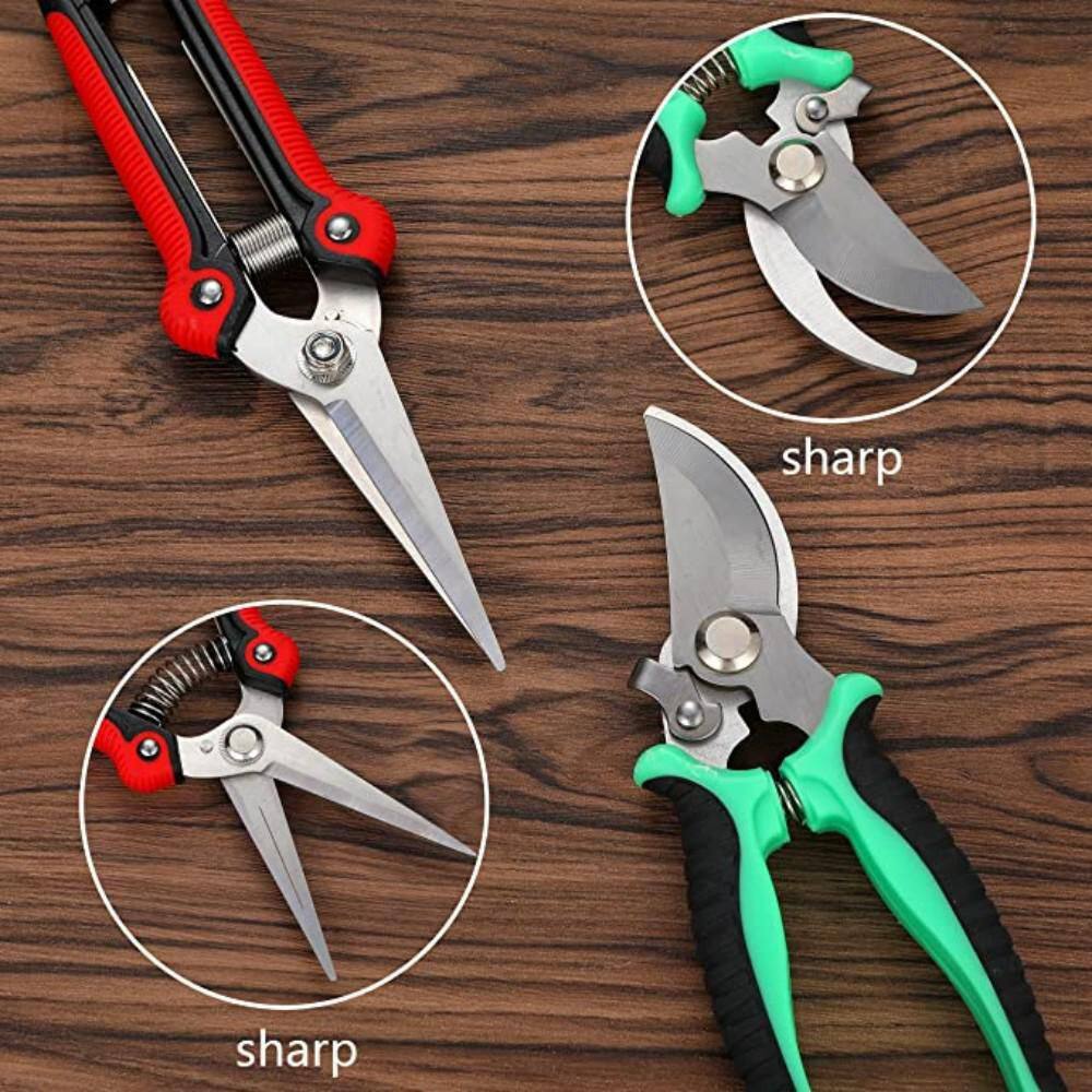 Set of 5 Garden Pruners Piec Ttool Garden Tool Set B08MXYWGS3