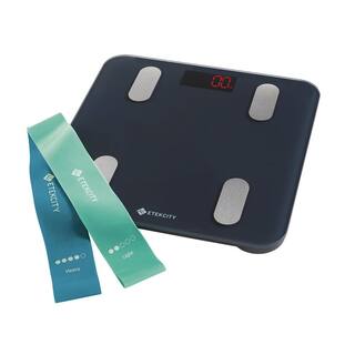 Etekcity Smart Fitness Scale with Resistance Bands in Black SHHMBFECSUS0018