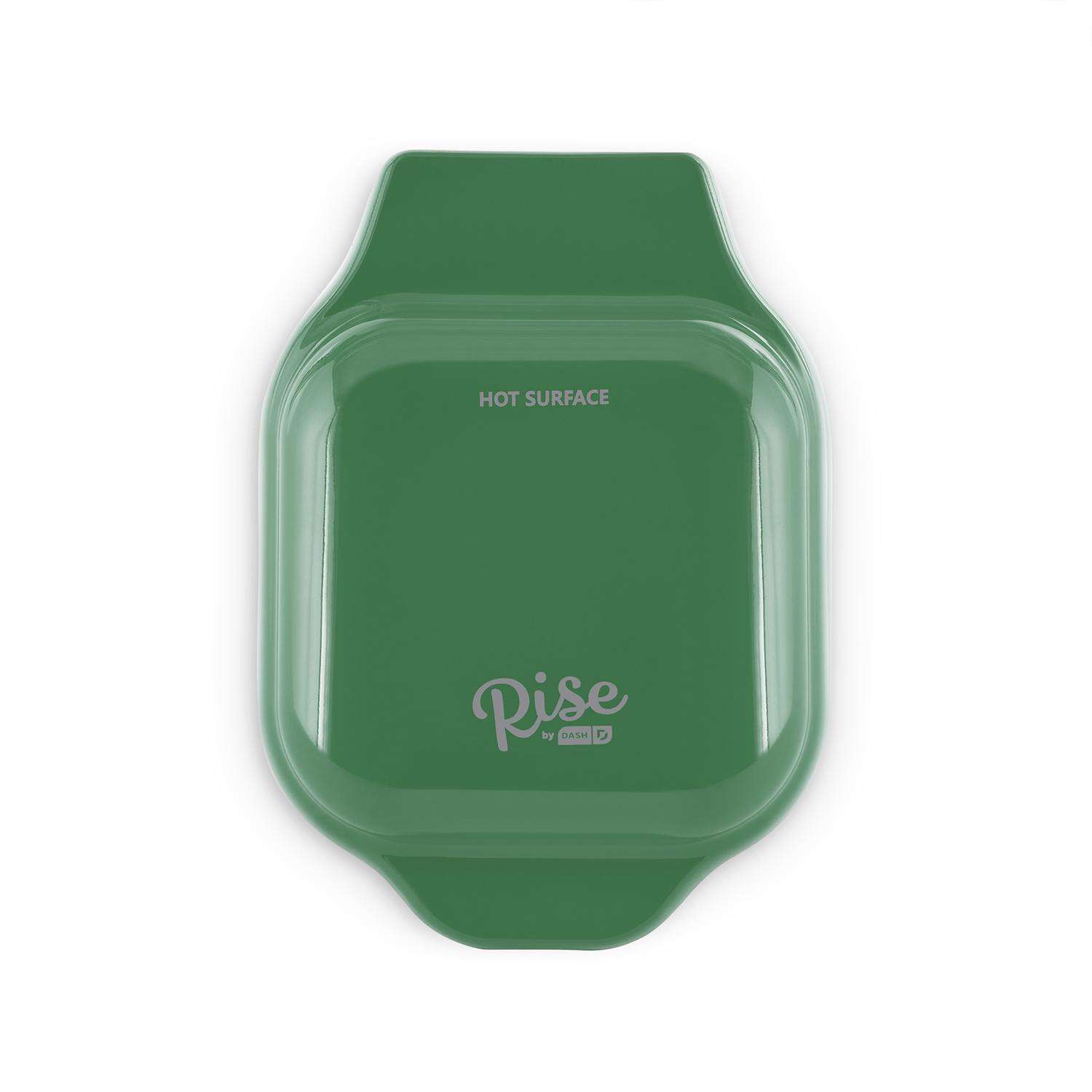 Rise by Dash 1 waffle Green Aluminum Waffle Maker