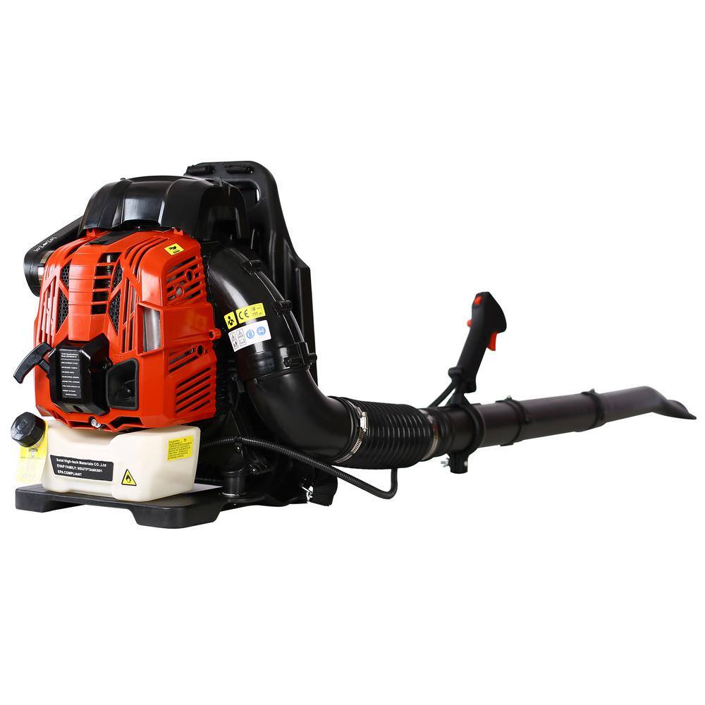 Kadehome 192 MPH 750 CFM 76cc 4 Stroke Gas Backpack Leaf Blower with Extension Tube GH-067