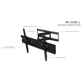 mount-it! mount-it. Full-Motion High Weight Capacity TV mount-it! for Screens up to 65 in. MI-346L