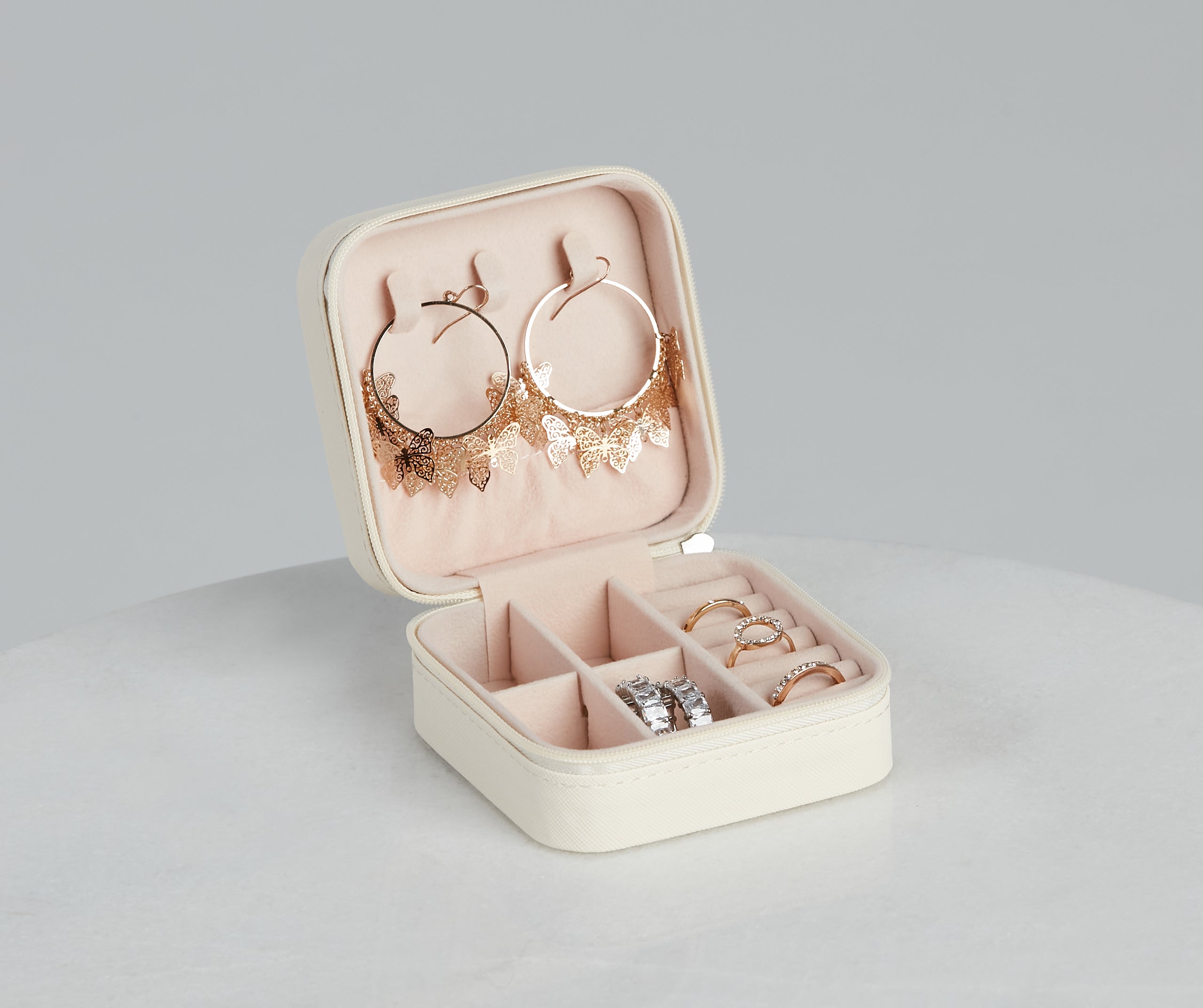 Mini Travel Jewelry Case