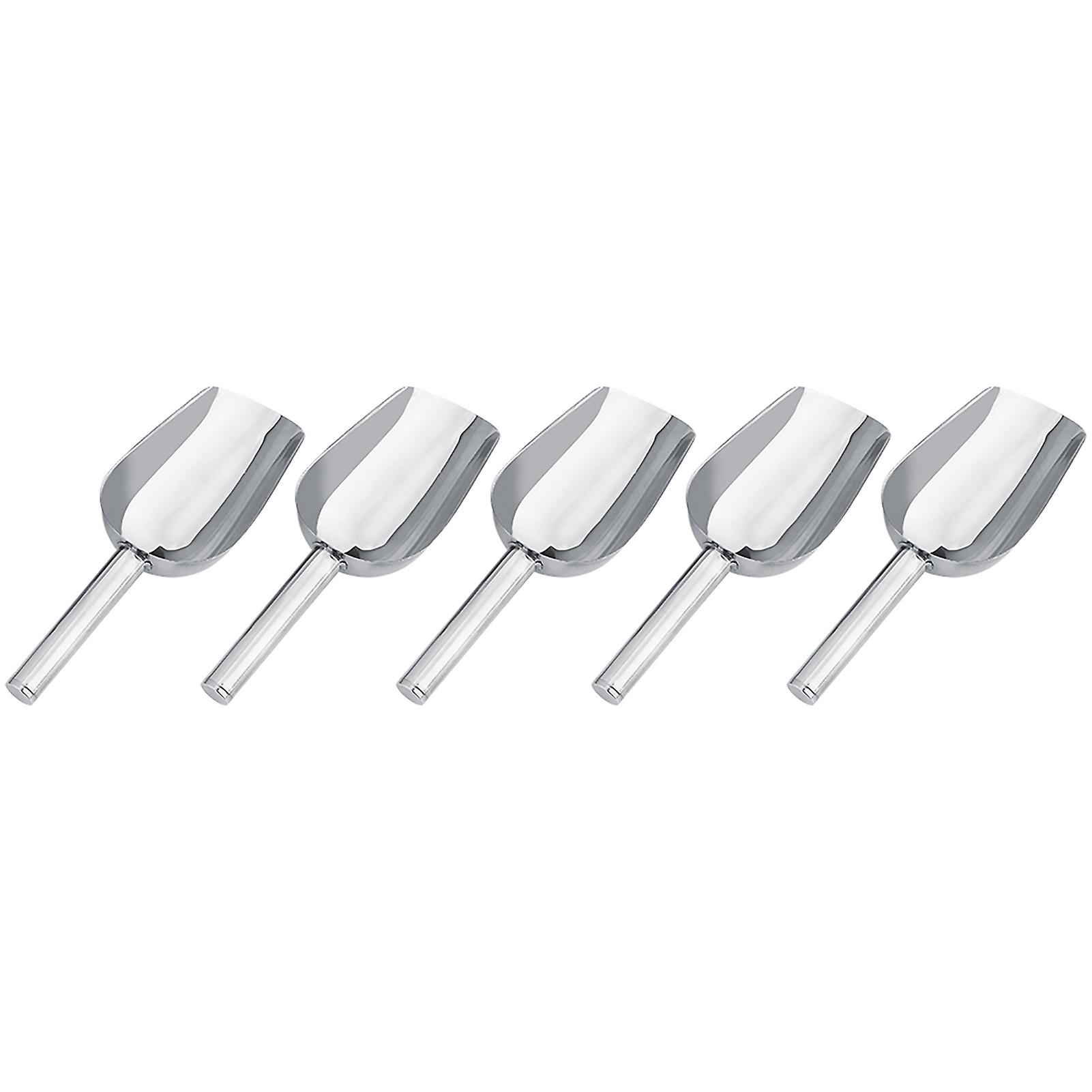 5 x Sweet Scoops Wedding Candy Buffet Home Kitchen Stainless Steel Set New (5 x Sweet Scoops)