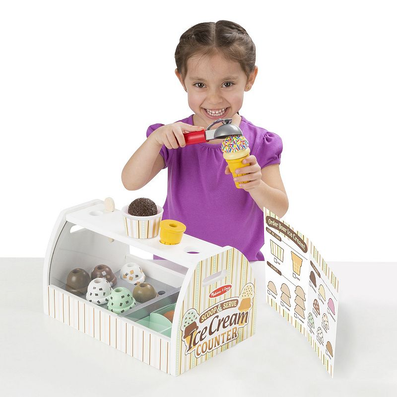 Melissa and Doug Scoop and Serve Ice Cream Counter