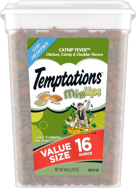 Temptations MixUps Catnip Fever Flavor Soft and Crunchy Cat Treats