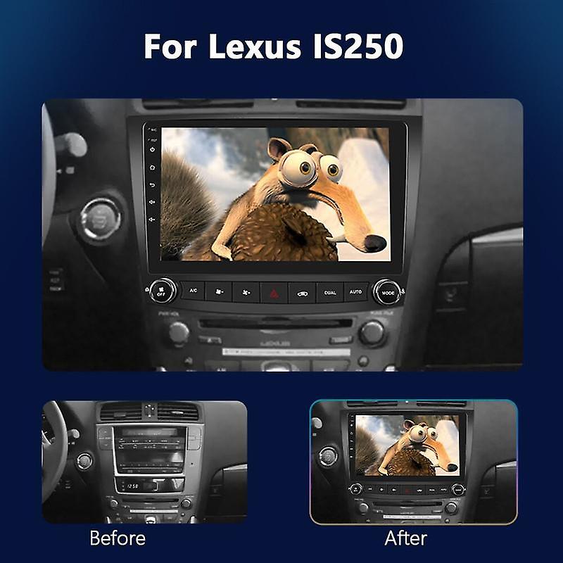 Android 10 Car Radio 2 din Player For Lexus IS250 2006-2010 Car Serero Apple Carplay GPS Navigation