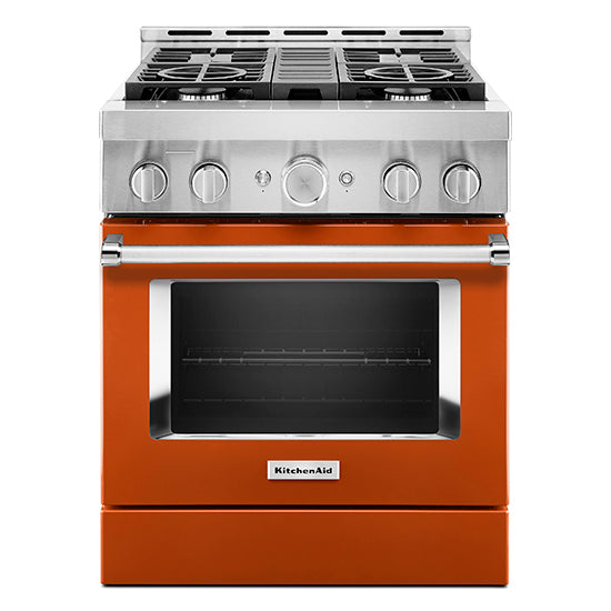 KitchenAid KFGC500JSC 303939 Smart CommercialStyle Gas Range with 4 Bur