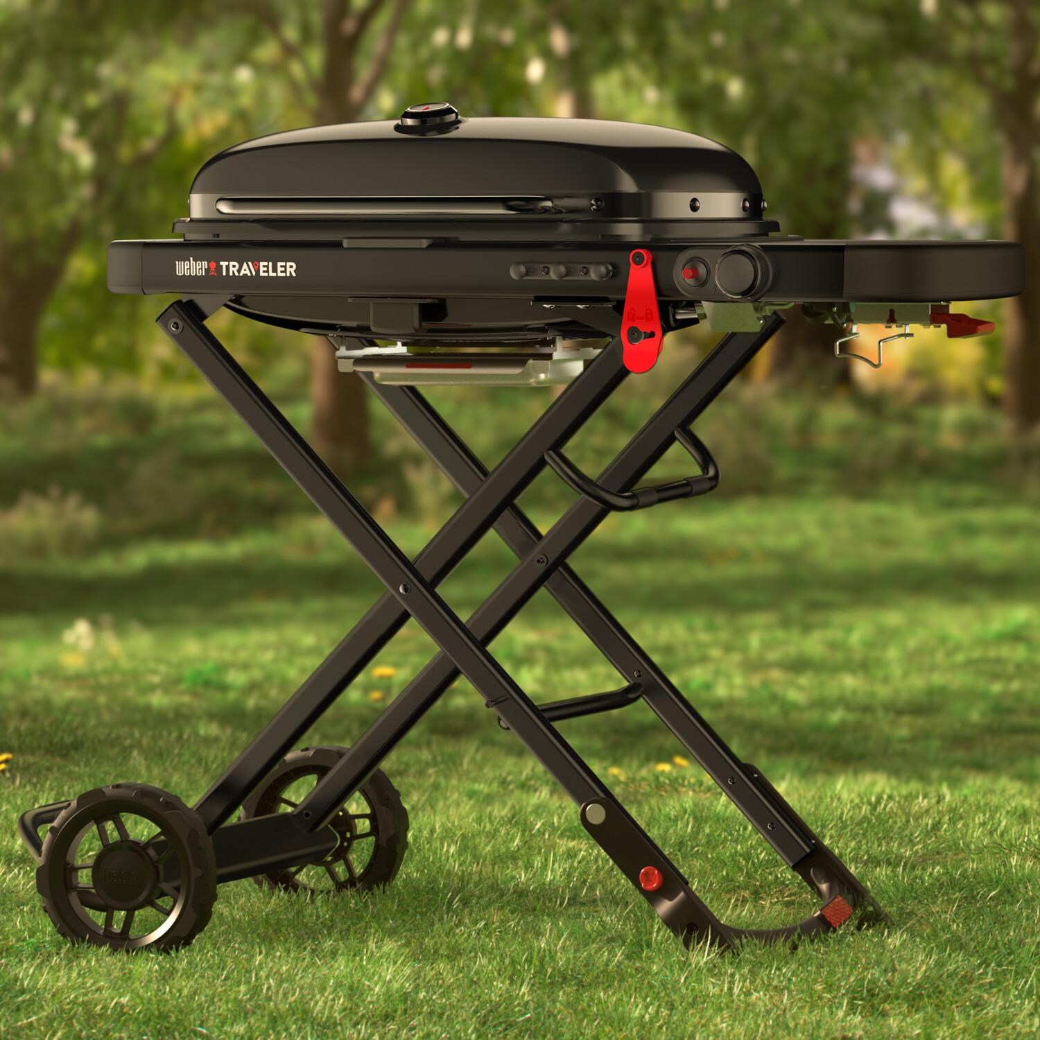 Weber Traveler Portable Propane Gas Grill