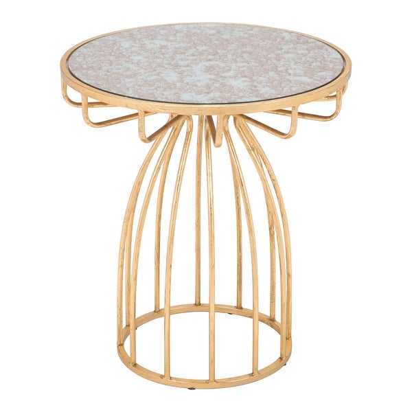 Silo Side Table Gold