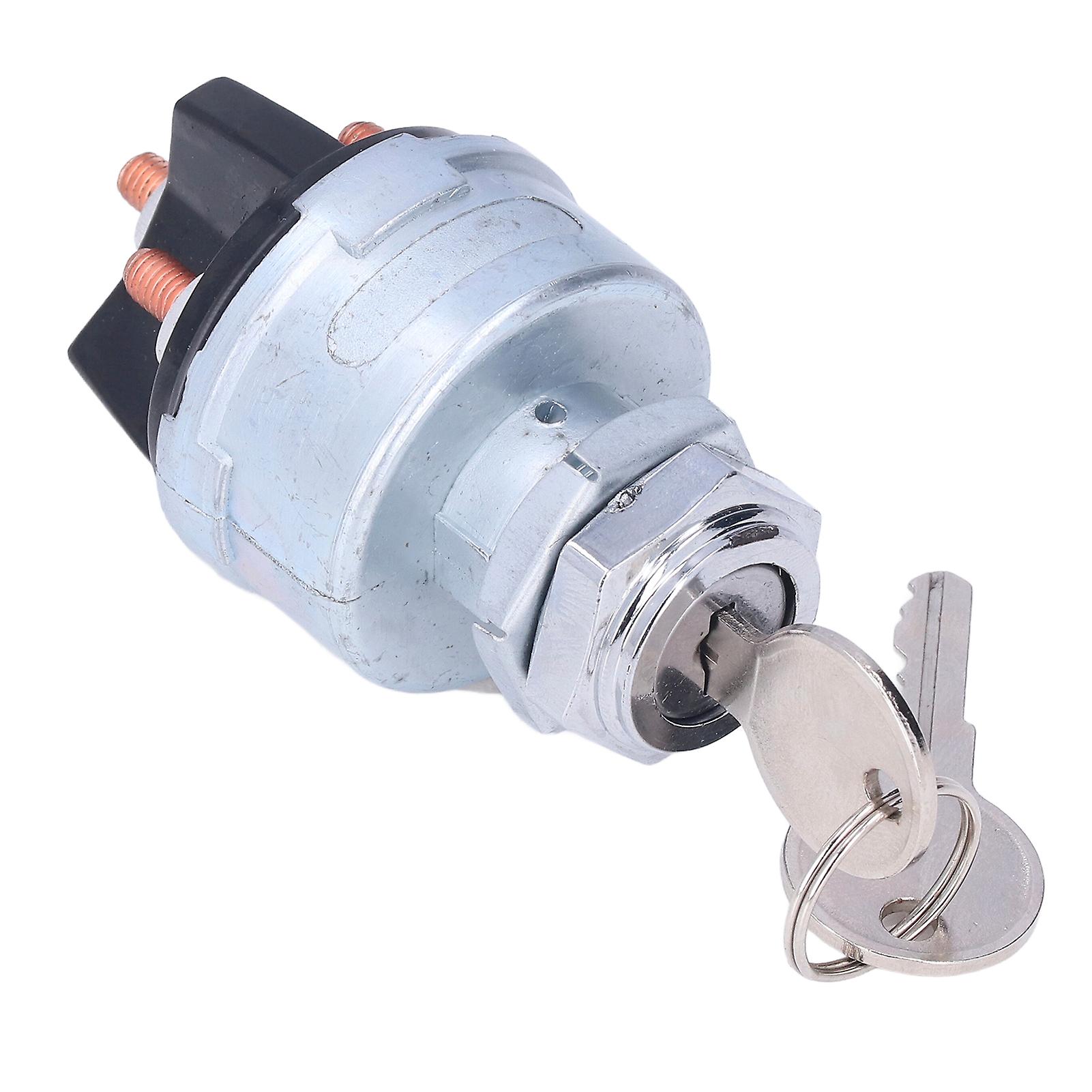 4 Position Engine Ignition Starter Switch With 2 Keys D250e Universal For Car Truck Agricultural Vehicle