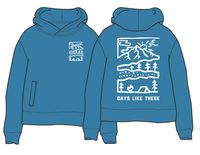 Days Like These Hemp Hoodie - Soft Cobalt