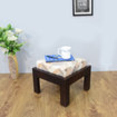 Handmade Mango Wood Light Walnut Color Rectangular Shaped   Transitional   Footstools And Ottomans   by Get My Rugs LLC  Houzz