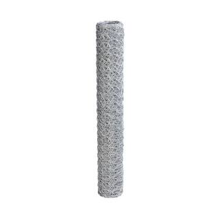 Everbilt 2 ft. x 50 ft. 20-Gauge Galvanized Steel Poultry Netting with 1 in. Mesh Size 83120